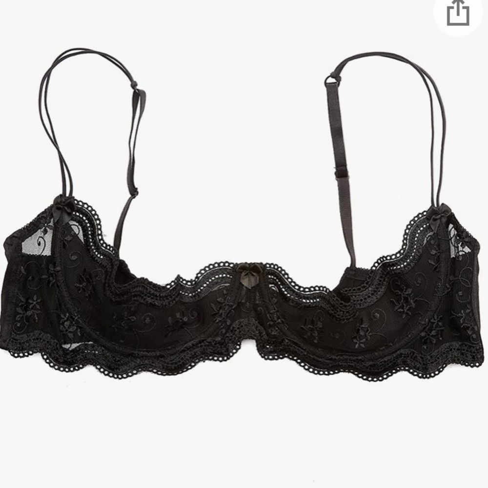 Shirley of Hollywood Cupless Shelf Bra 34
